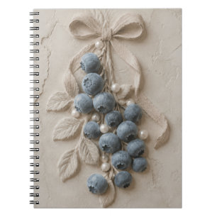 Cuaderno Arte mural en relieve de plaster botánico de aránd