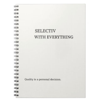 Cuaderno Arte mural minimalista selectivo