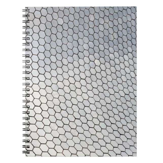 Cuaderno Arte octogagonal gris (Frente)