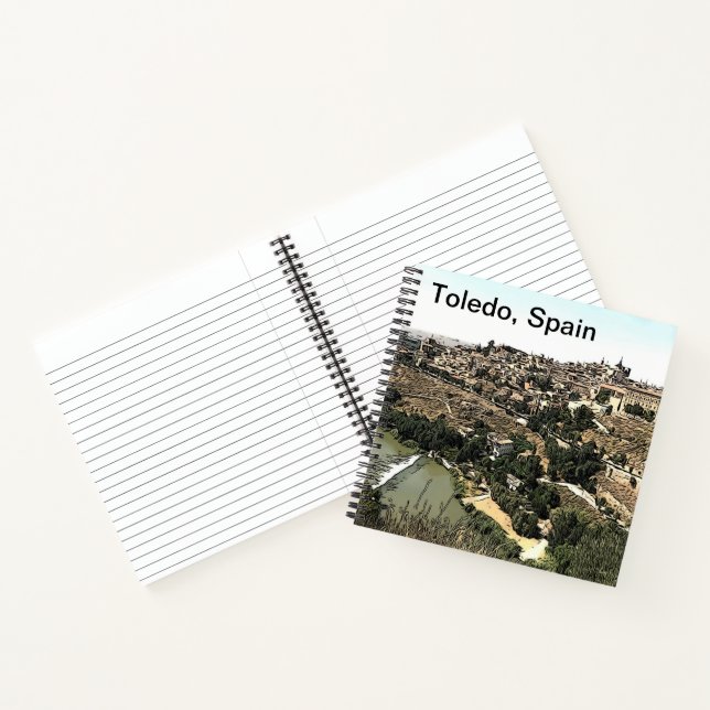 Cuaderno Arte paisajístico de Toledo, España (Interior)