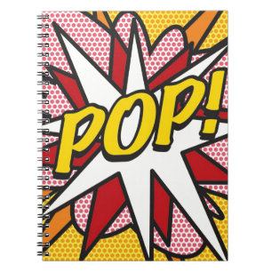 Cuaderno Arte Pop de Libros de Cómics Retro Divertidos POP