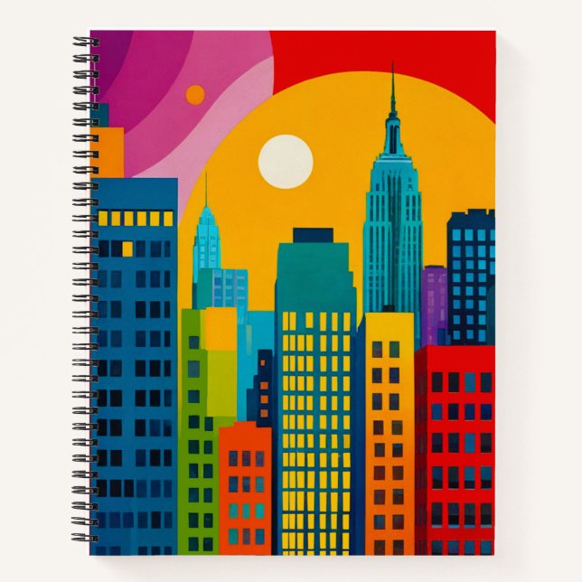 Cuaderno Arte Pop de Nueva York (Anverso)