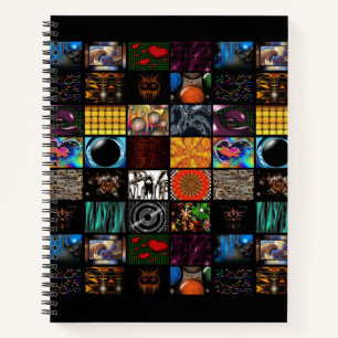 Cuaderno Arte Pop Decorativo Patrón