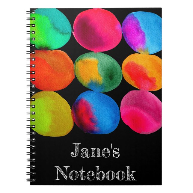 Cuaderno Arte pop neón (Frente)
