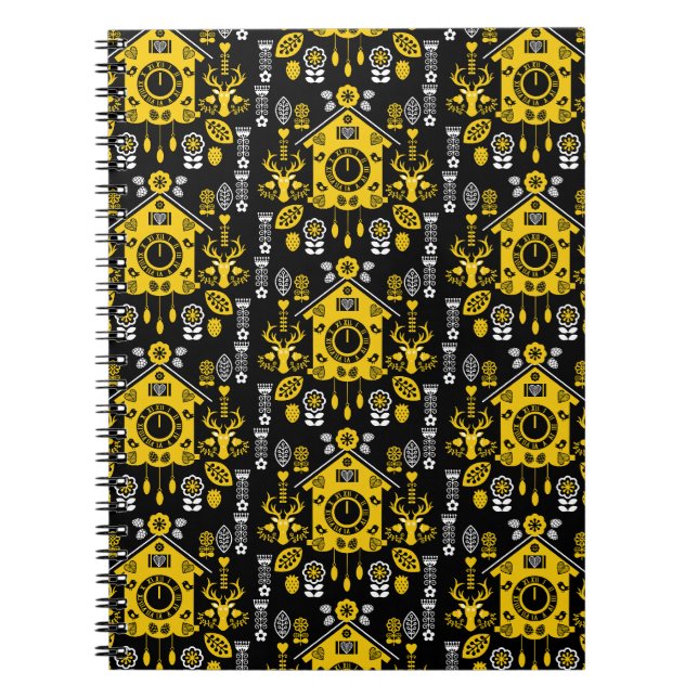Cuaderno Arte popular alemán Bauernmalerei (Frente)