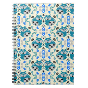 Cuaderno Arte Popular Decoración Impresa de Zorro