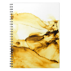 Cuaderno Arte purpurina con tinta de alcohol. Estilo de tin