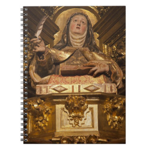 Cuaderno Arte religioso que representa a Santa Teresa