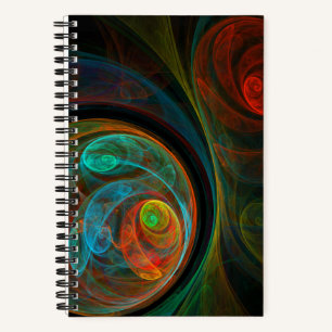 Cuaderno Arte resumido azul de renacimiento