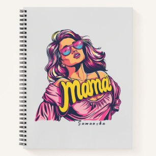 Cuaderno Arte Retro Mama Pop Personalizado (6)