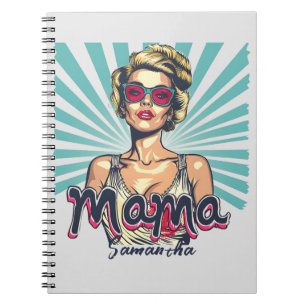 Cuaderno Arte Retro Mama Pop Personalizado (7)