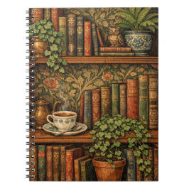 Cuaderno Arte retro para amantes de los libros