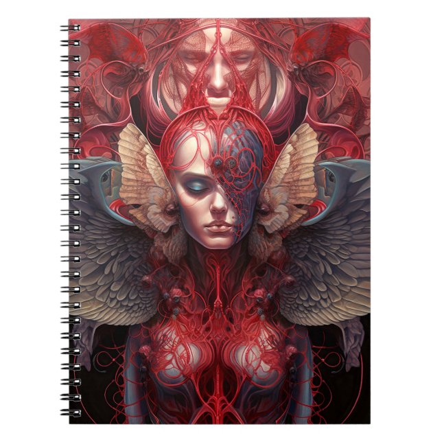 Cuaderno Arte surrealista de Angel (Frente)