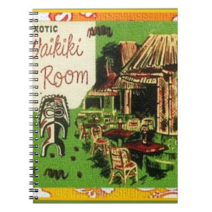 Cuaderno Arte tiki - Sala de Waikiki exótica