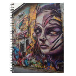 Cuaderno Arte Urbano en Edificio Abandonado