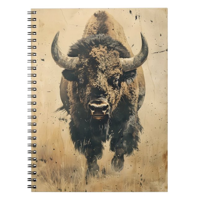 Cuaderno Arte vintage del venado (Frente)