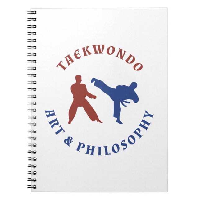 Cuaderno Arte y filosofía del Taekwondo (Frente)