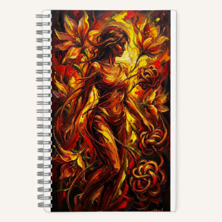 cuaderno arte y mujer