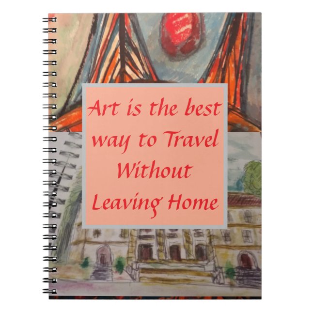 Cuaderno Arte y viajes (Frente)