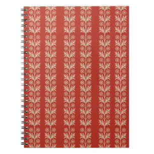 Cuaderno Artes de ladrillo y franja floral de artesanías