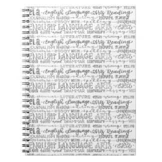 Cuaderno Artes en inglés