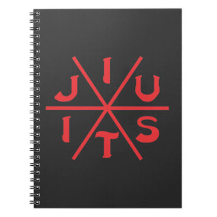 Cuaderno Artes marciales BJJ brasileña Jiu Jitsu lucha