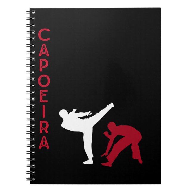 Cuaderno Artes marciales brasileñas de Capoeira (Frente)