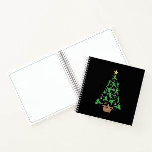 Cuaderno Artes Marciales de Mujeres - Árbol de Navidad de K