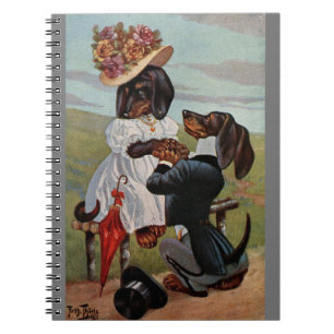 Cuaderno Arthur Thiele Dachshund propone un bloc de notas e