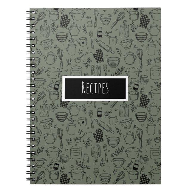 Cuaderno Artículos de cocina (Frente)