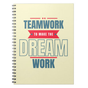 Cuaderno Artículos de oficina motivacionales para trabajo e