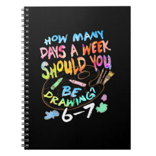 Cuaderno Artista de dibujos divertidos y bocetos