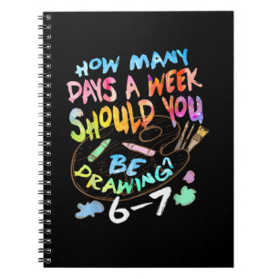 Cuaderno Artista de dibujos divertidos y bocetos