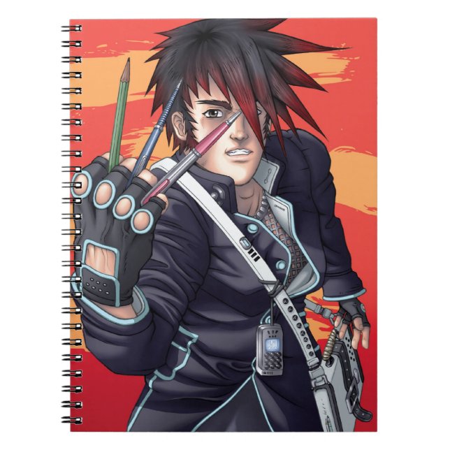 Cuaderno Artista de Manga del animado (Frente)