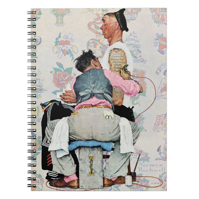 Cuaderno Artista del tatuaje (Frente)