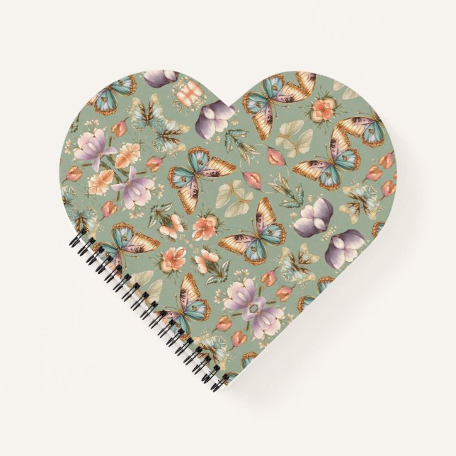 Cuaderno Artista elegante de mariposa (Anverso)