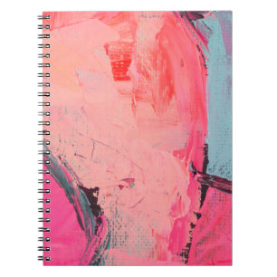 Cuaderno Artistas pinturas de aceite colorido colorido abst