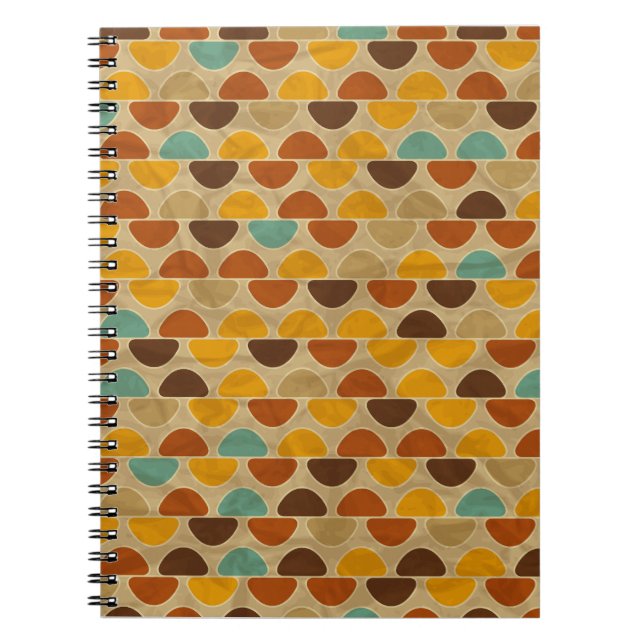 Cuaderno Artistic Colorful Geometric Illustration – Modern  (Frente)