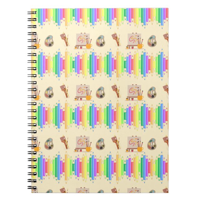 Cuaderno Artístico con estilo  (Frente)