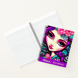 Cuaderno Artístico La Niña Soñadora