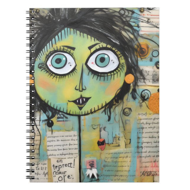 Cuaderno ArtLady 15 Encantadora y angustiada (Frente)
