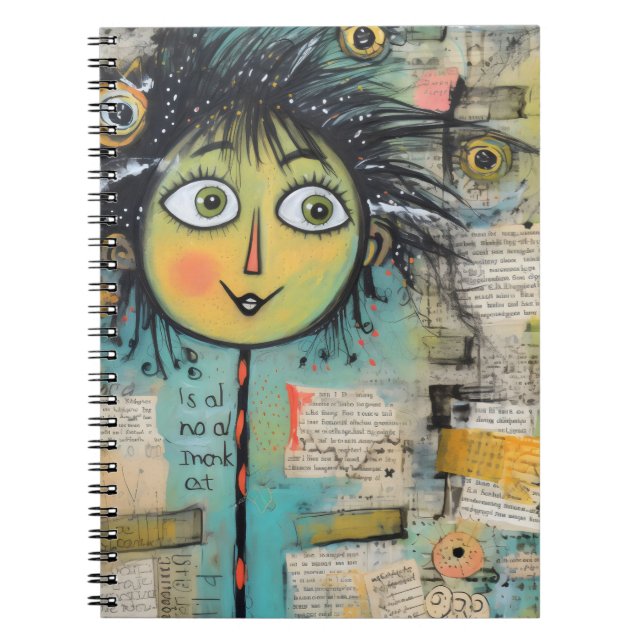 Cuaderno ArtLady 17 Encantadora y angustiada (Frente)