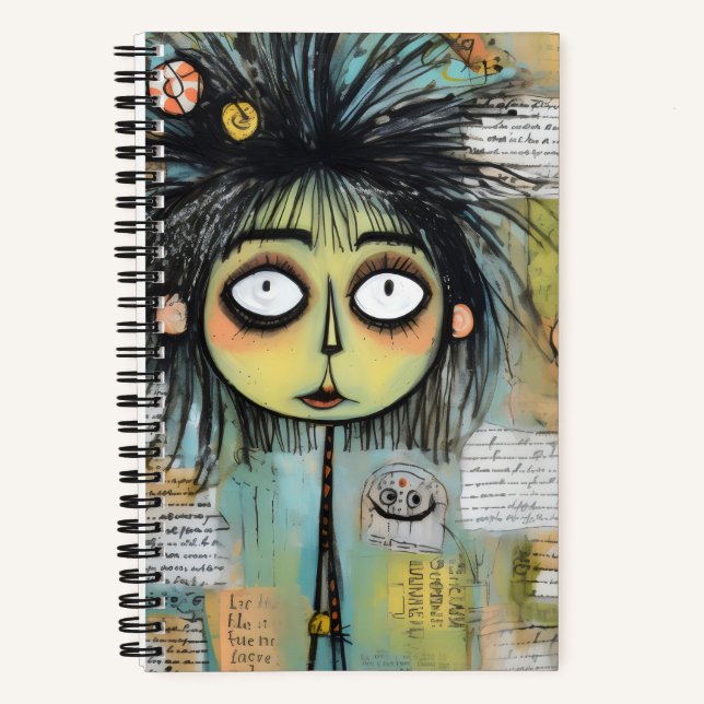 Cuaderno ArtLady 18 Encantadora y angustiada (Anverso)