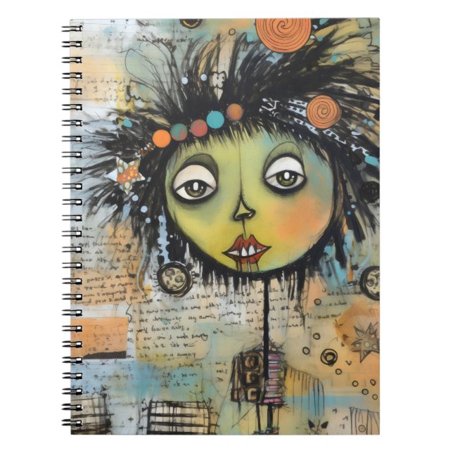 Cuaderno ArtLady 7 Encantadora y angustiado (Frente)