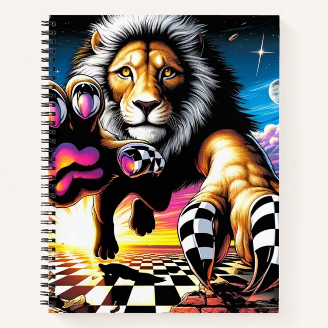 Cuaderno Artsy Lion (Anverso)
