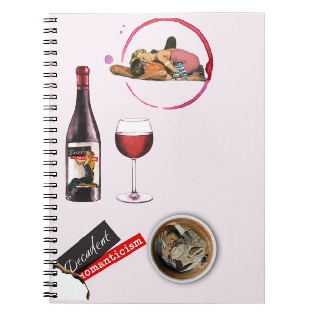 Cuaderno Arty Valentine Gift Collection- Decadent Noir  (Frente)