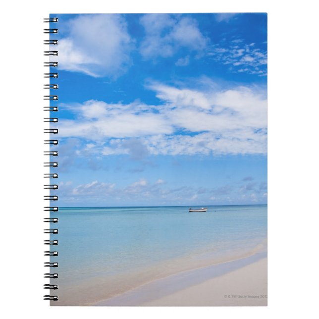 Cuaderno Aruba, playa y mar (Frente)