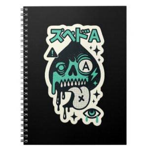 Cuaderno As de espadas — Katakana con brote