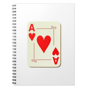 Cuaderno As del naipe de los corazones