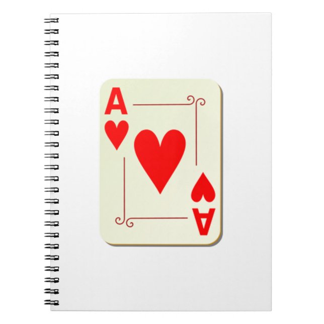 Cuaderno As del naipe de los corazones (Frente)
